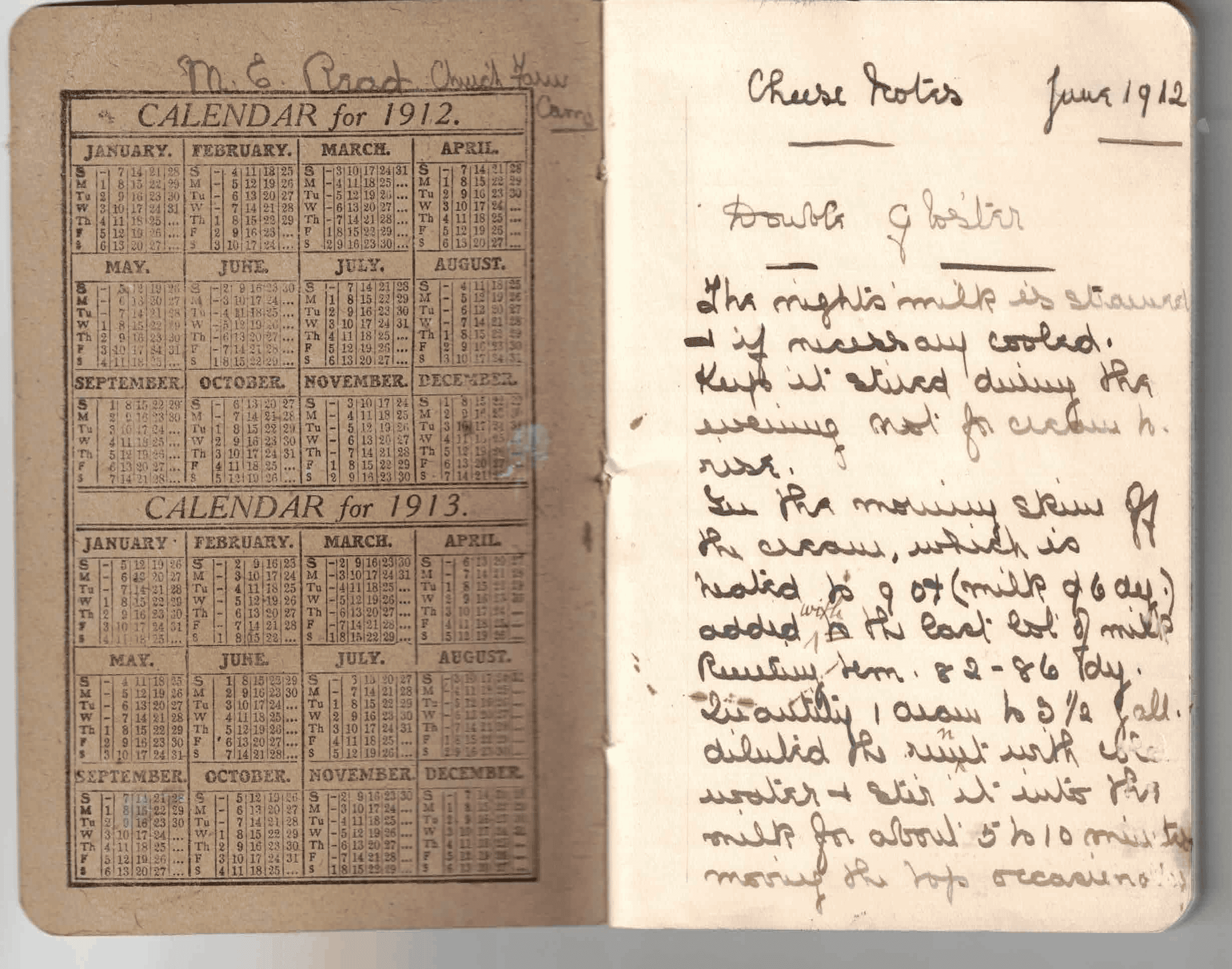 historic cheese making recipes