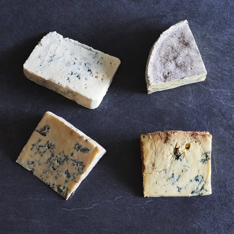 Blue cheese selection box