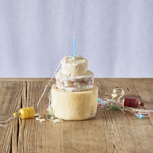 Christmas Cheese Cake Tower