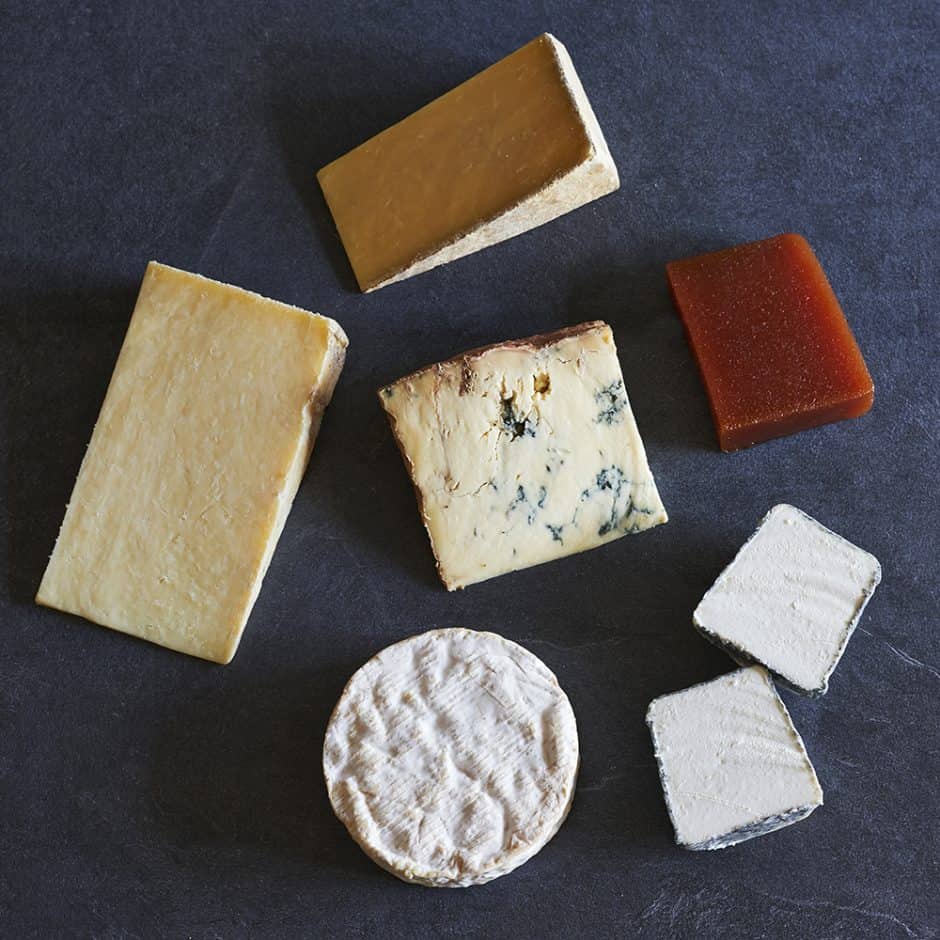 Christmas cheese selection box