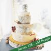 Emerald large cheese wedding cake