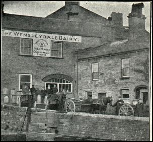 Old wensleydale chapman dairy hawes
