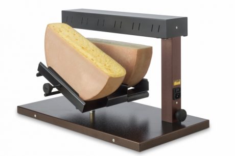 Double Holder Half Wheel Electric Raclette Machine