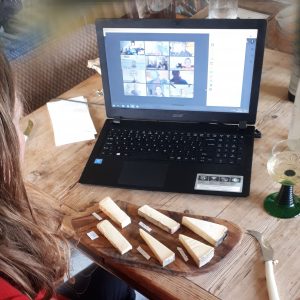 Virtual Zoom Cheese and Beer Tasting