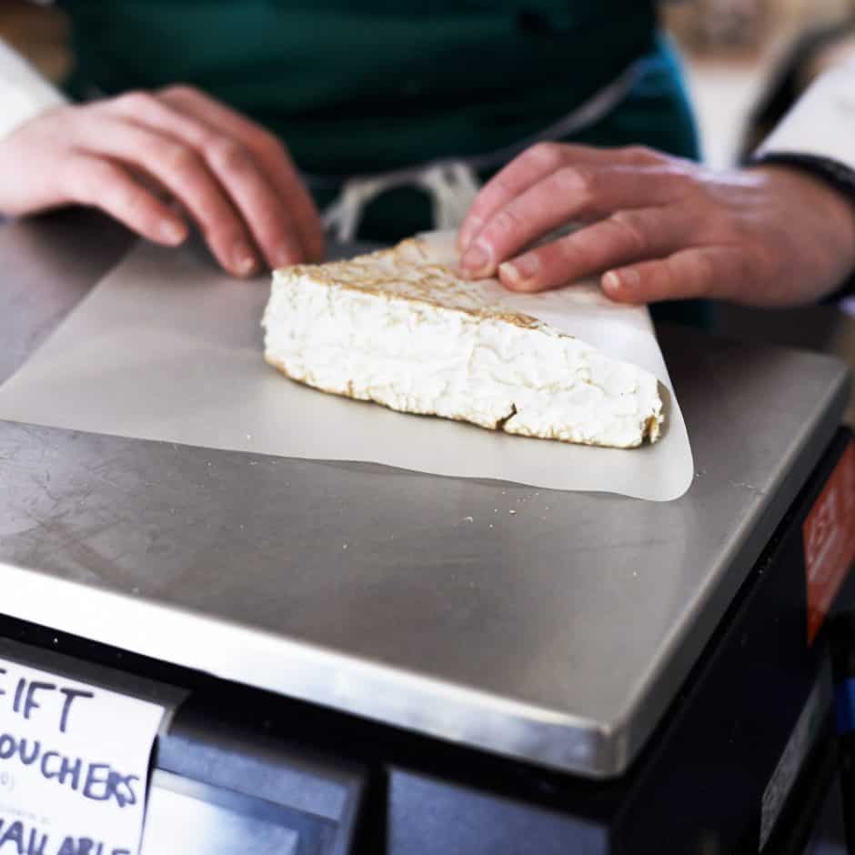 Wax paper cheese